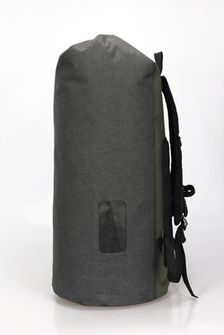 BasicNature Waterproof bag 60 L grey-green