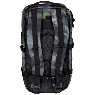 MFH US Backpack, Assault I, Laser, HDT-camo LE