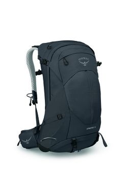 OSPREY hiking backpack STRATOS 34,  tunnel vision grey