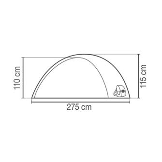 Coleman Darwin tent for 3 persons