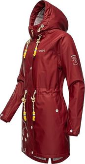 Marikoo Women&#039;s Waterproof Jacket Dancing Umbrella, blood red