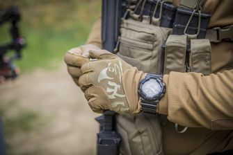 Helikon-Tex Range Tactical Gloves - PenCott WildWood™/ Coyote