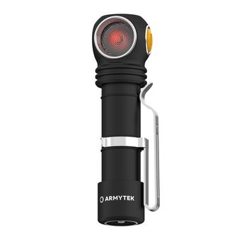 ArmyTek Wizard C2 WR Magnet White &amp; Red LED headlamp with magnetic holder 1100 lm battery power 3 h 65 g