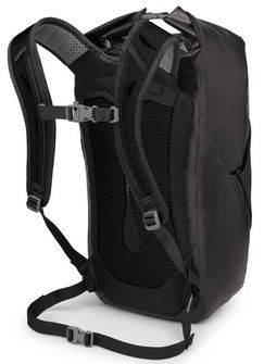 OSPREY city backpack TRANSPORTER ROLL TOP WATERPROOF 30, black