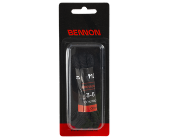 BENNON shoelaces Laces Black Box 110 cm