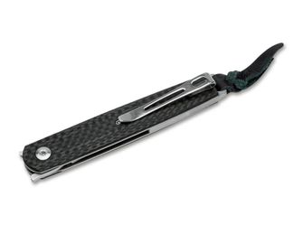 Böker plus carbon pocket knife, 7.8 cm, carbon fibers, black