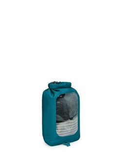 OSPREY packaging DRY SACK 6 W/WINDOW,  waterfront blue