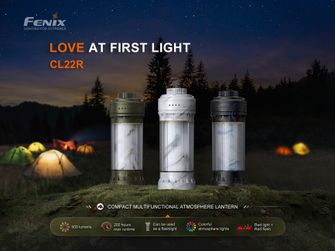 Fenix Rechargeable lantern CL22R, olive