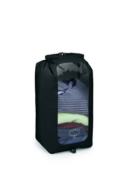 OSPREY packaging DRY SACK 35 W/WINDOW, black