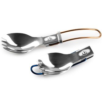 GSI Outdoors Glacier Folding Spork, blue