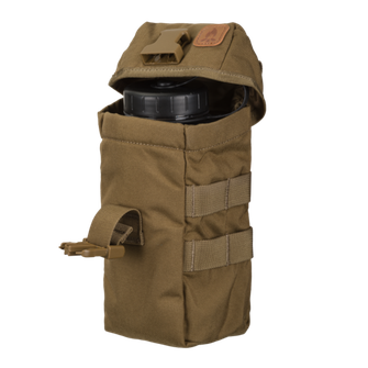 Helicon-tex wrap for bottle, dark brown