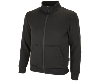 BENNON zipped hoodie ADAMOS, black