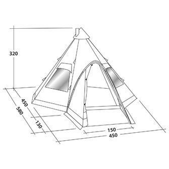 Robens Tent Kiowa for 10 persons