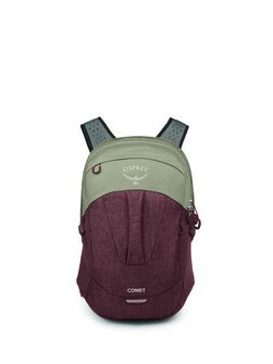 OSPREY city backpack COMET,  sawdust tan/raisin red