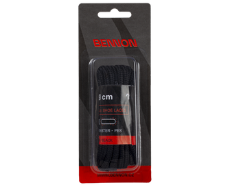 BENNON shoelaces Laces Black Box 190 cm