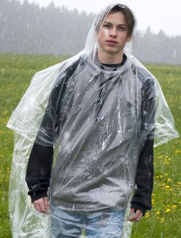 Basicnature Festival / emergency poncho clear biodegradable