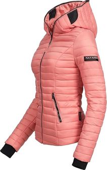 Navahoo Women&#039;s transitional jacket with hood Kimuk, coral