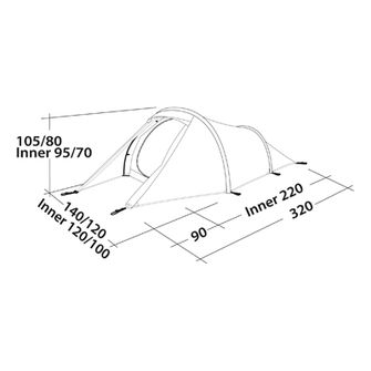 Robens Tent Arch for 2 persons