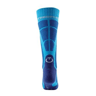 Therm-ic children&#039;s ski socks, blue