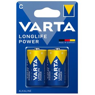 Varta Battery Longlife Power C/Baby 2 pieces