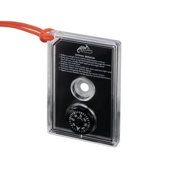 Helicon-tex signal mirror with compass