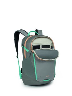 OSPREY city backpack AXIS,  medium grey/coal grey