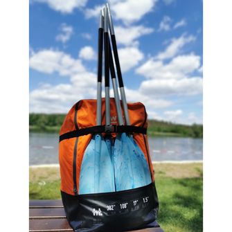 BasicNature Double paddle blue 230 cm