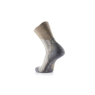 Therm-ic women&#039;s hiking socks, beige/grey