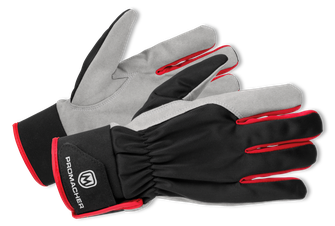 BENNON protective gloves CARPOS VELCRO, grey orange