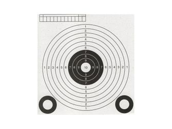 Air rifle targets 138x145mm, 1000pcs