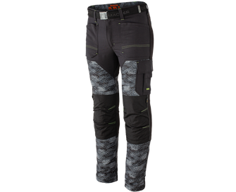 BENNON work trousers PREDATOR, black/grey