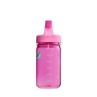 Nalgene Baby Water Bottle Grip-n-Gulp Sustain 0,35 l with cover, pink musical elephant