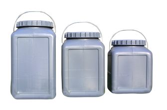 Basicnature fluid container with a wide throat gray 30 l square