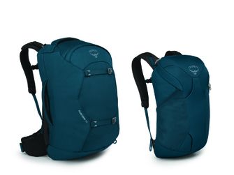 OSPREY bag FAIRVIEW 55,  night jungle blue