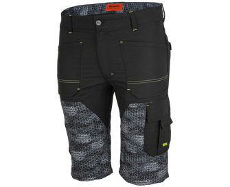 BENNON working shorts PREDATOR, black/grey