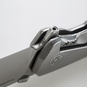 Lionsteel very robust pocket knife with blade M390 Tre blind