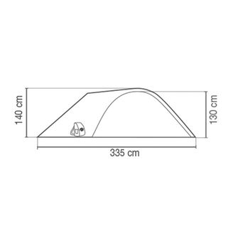 Coleman Tent Darwin Plus for 4 persons