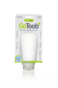 Humangear Gotoob+ silicone travel bottle/container 177 ml clear