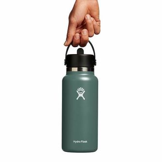 Hydro Flask Wide thermo bottle with straw 32 OZ Wide Flex Straw Cap, fir