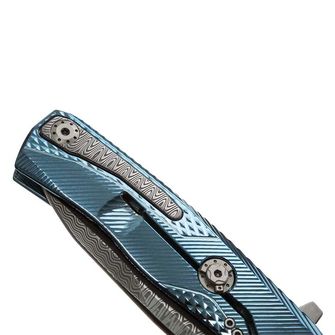 Lionsteel luxury pocket knife with handle made of massive titanium year DD BL