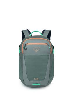 OSPREY city backpack FLARE,  medium grey/coal grey