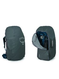 OSPREY hiking backpack FAIRVIEW TREK 70,  night jungle blue