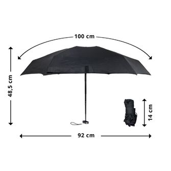 Origin Outdoors Umbrella Piko black