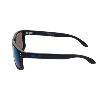 Mawaii Lifestyle Holden Sunglasses Matte Black and Blue