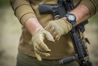 Helikon-Tex Range Tactical Gloves - PenCott WildWood™/ Coyote