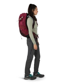 OSPREY hiking backpack SIRRUS 24,  elderberry purple/chiru tan