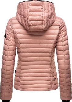 Navahoo Women&#039;s transitional jacket with hood Kimuk, powder rose