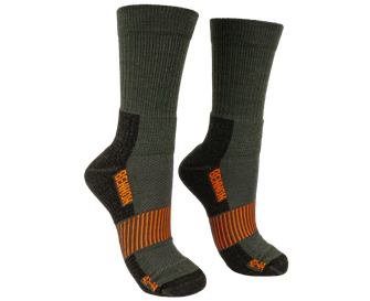 BENNON trekking socks MERINO TREK, green