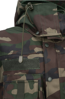 Brandit Performance Outdoor tactical jacket, woodland