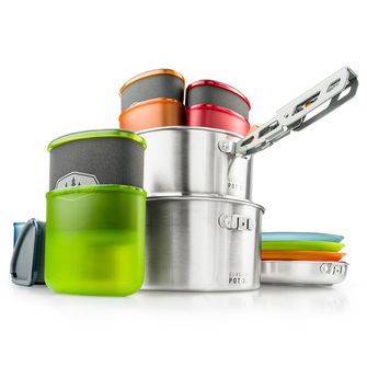 GSI Outdoors Glacier Camping Cookware Set 2+3 l